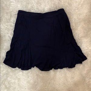 Navy Banana Republic skirt
